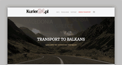 Desktop Screenshot of kurier24.pl